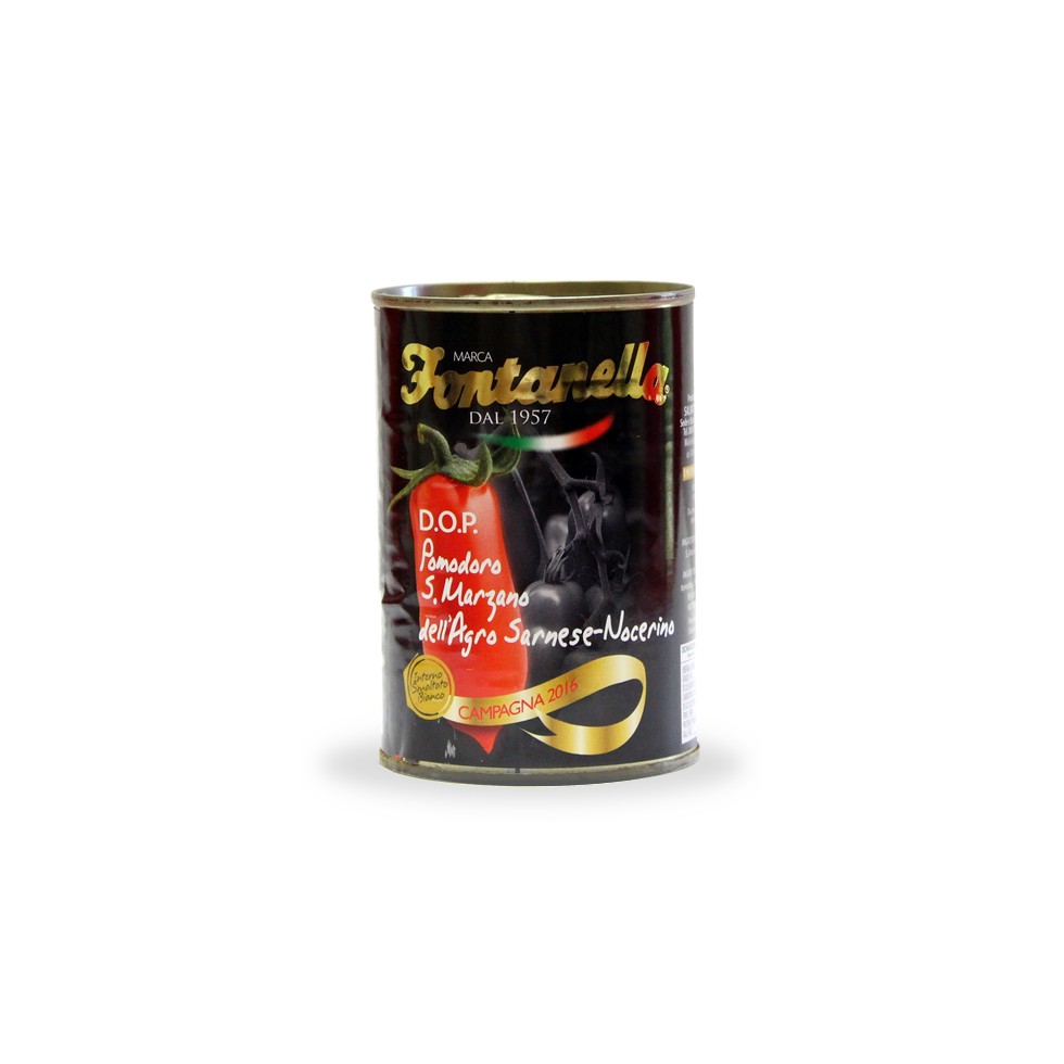 Pomodori Pelati S. Marzano DOP 400g Fontanella1957